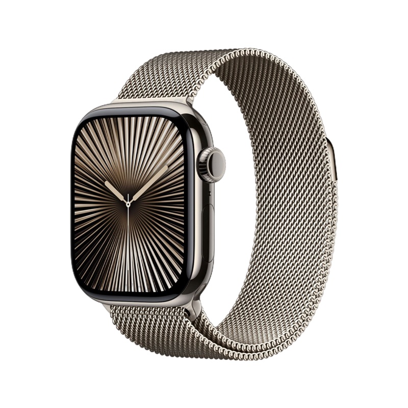 Apple Watch Series 10 42mm - Viền Titanium - LTE - Tự Nhiên